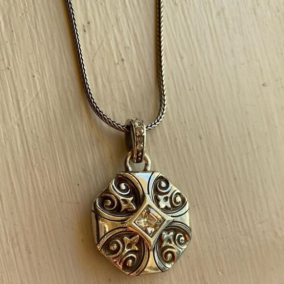 Brighton silver and Swarovski Crystal‎ Highclere pendant collar necklace - Picture 6 of 6